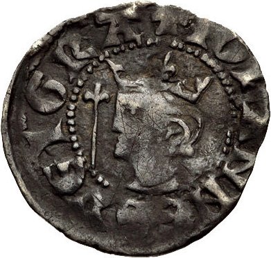 Scotland ½ Penny - John Balliol 2nd Coinage obverse