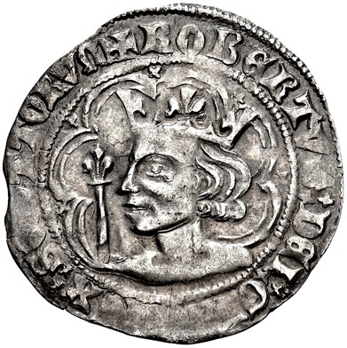 Scotland 1 Groat - Robert II obverse