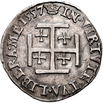 Scotland 1 Testoon - Mary I 1st Period, Type IIIb