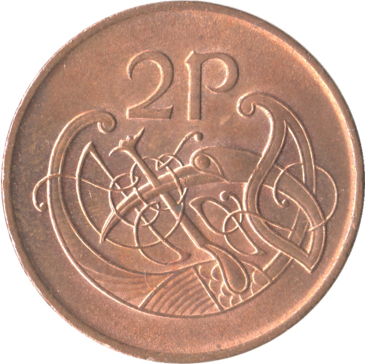Ireland 2 Pence non-magnetic