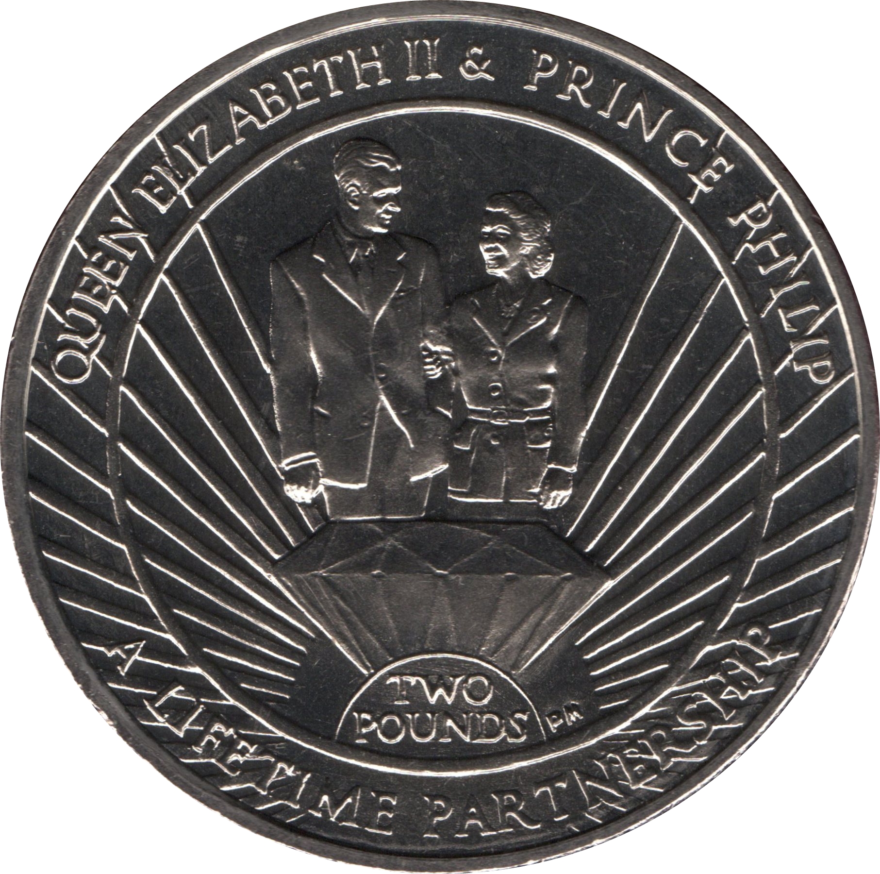 South Georgia and the South Sandwich Islands 2 Pounds - Elizabeth II 85th birthday of Queen Elizabeth II