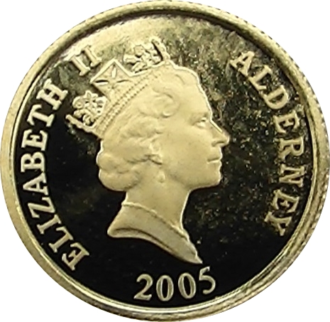 Alderney 1 Pound - Elizabeth II Nelson obverse