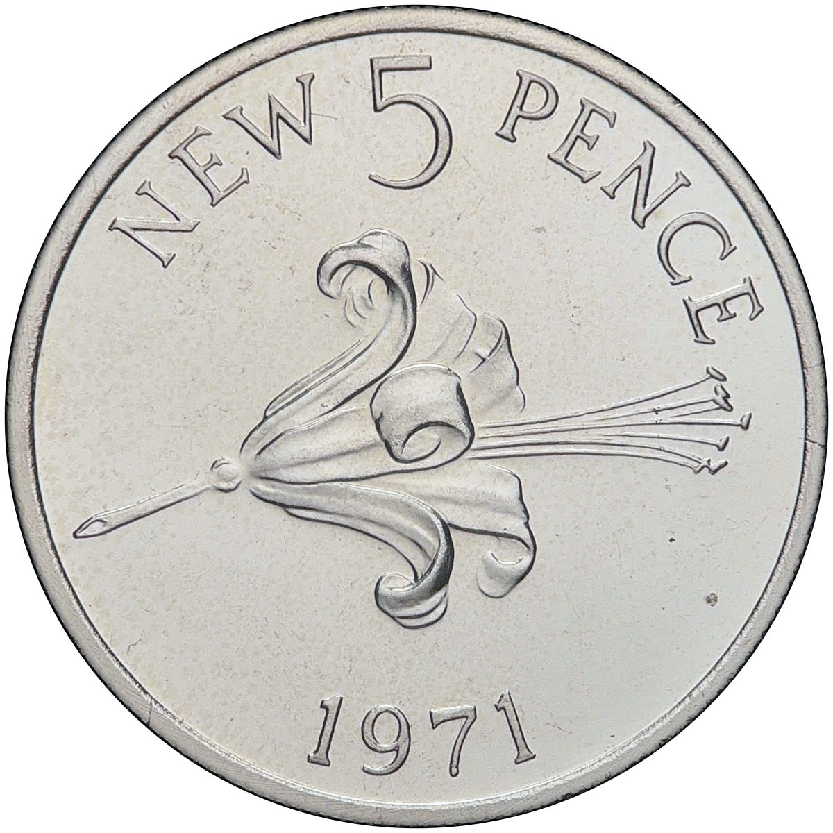 Guernsey 5 New Pence - Elizabeth II