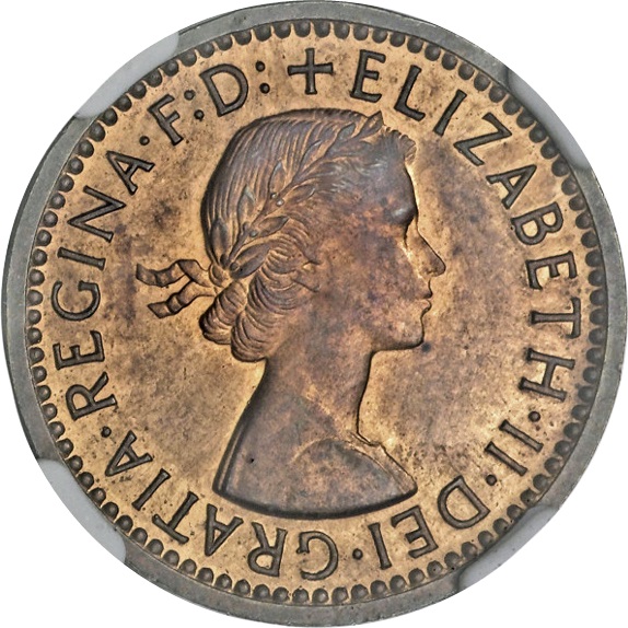 1 Cent - Elizabeth II Decimal Pattern obverse