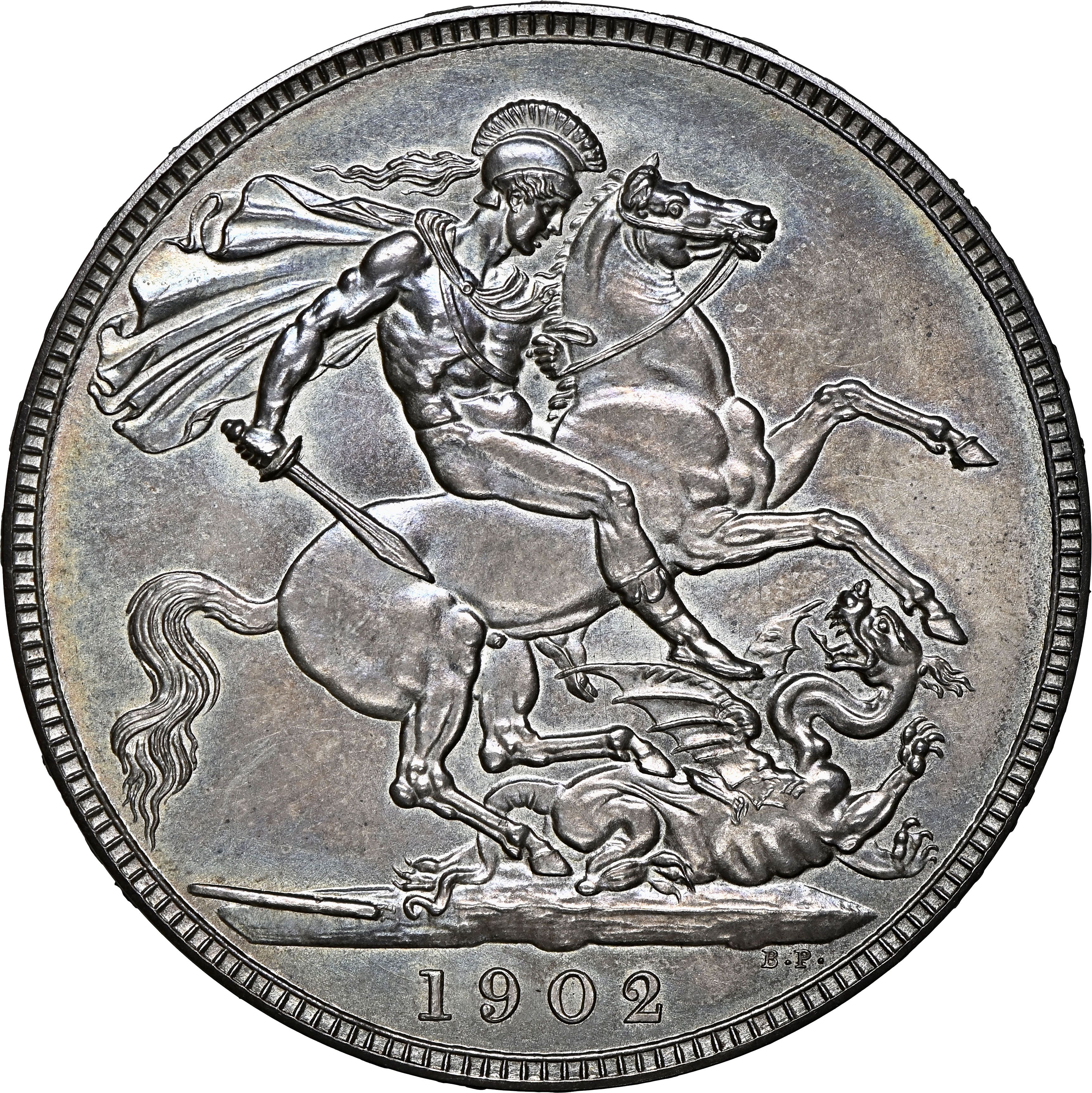 1 Crown - Edward VII reverse