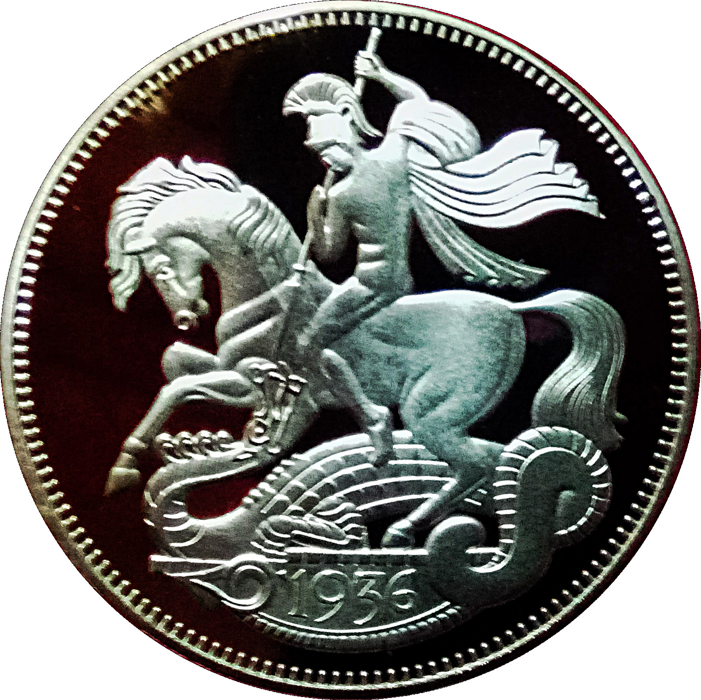 1 Crown - Edward VIII Pattern reverse