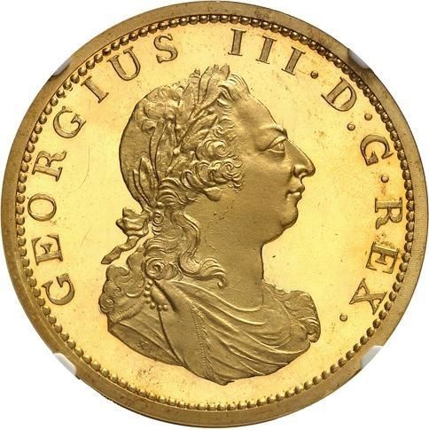 1 Dollar - George III Pattern; mule obverse