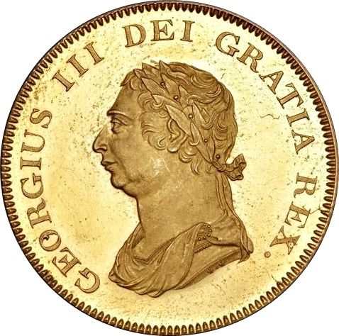 1 Dollar - George III Pattern; mule obverse