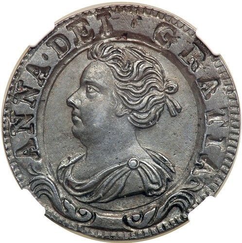 1 Farthing - Anne 'Bello et Pace' Pattern obverse