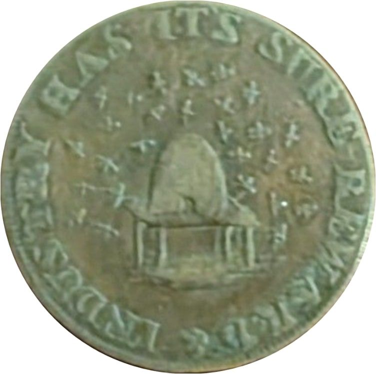 1 Farthing Cambridgeshire reverse