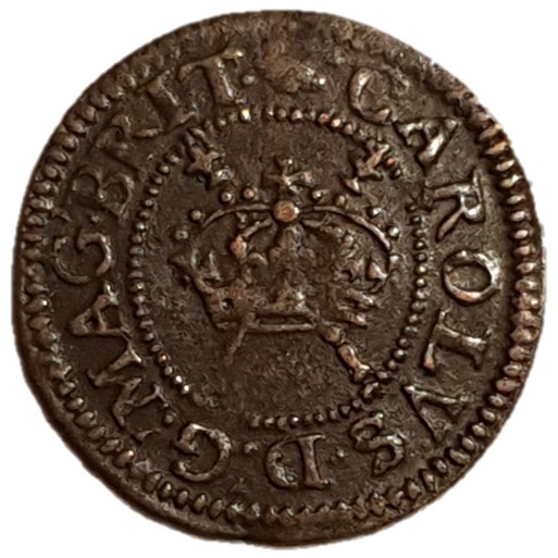 1 Farthing - Charles I Maltravers issue; types 1-3 obverse
