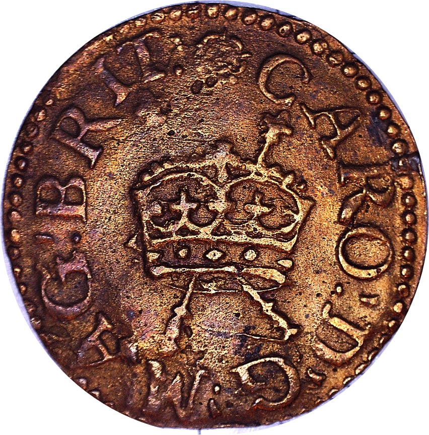 1 Farthing - Charles I Richmond issue; type 4 obverse