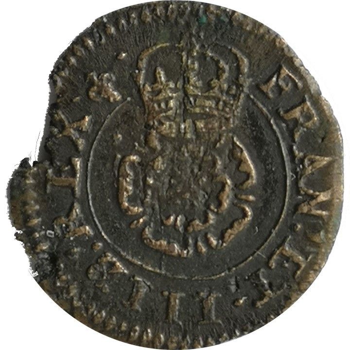 1 Farthing - Charles I Rose issue; type 2