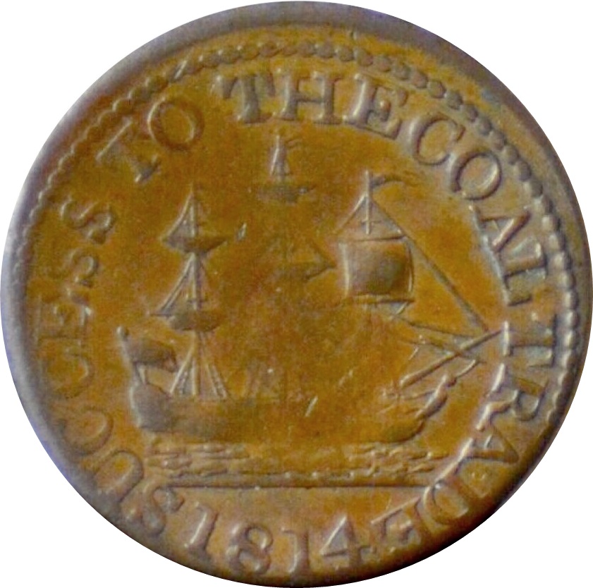 1 Farthing Co. Durham - South Shields / F. Robinson reverse