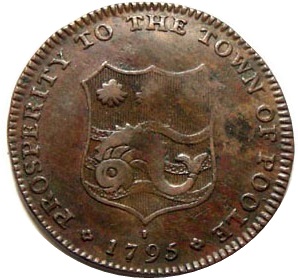 1 Farthing Dorset - Poole / J. Bayly reverse