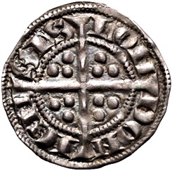 1 Farthing - Edward I Class 1a reverse