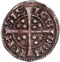 1 Farthing - Edward I Class 3g reverse