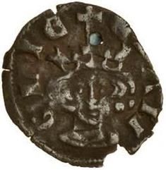 1 Farthing - Edward I Class 5 obverse