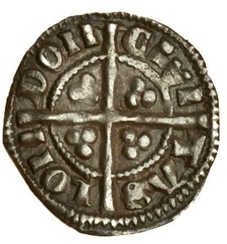 1 Farthing - Edward I Class 8 reverse