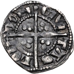 1 Farthing - Edward I Class 9a reverse