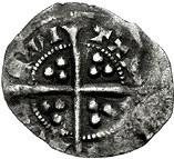 1 Farthing - Edward III 1st coinage; London reverse