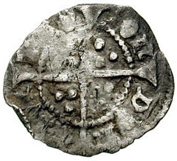 1 Farthing - Edward IV 1st reign; Heavy coinage reverse