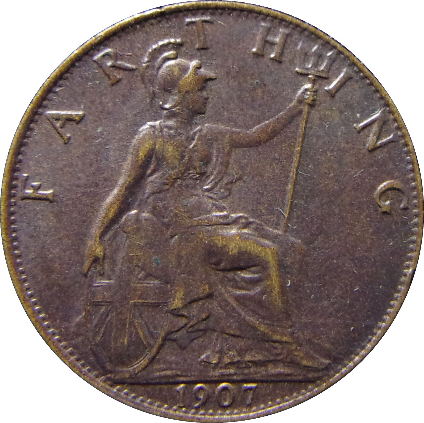 1 Farthing - Edward VII reverse