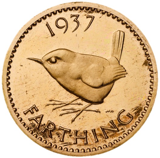 1 Farthing - Edward VIII Pattern reverse