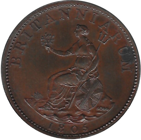 1 Farthing - George III Pattern reverse