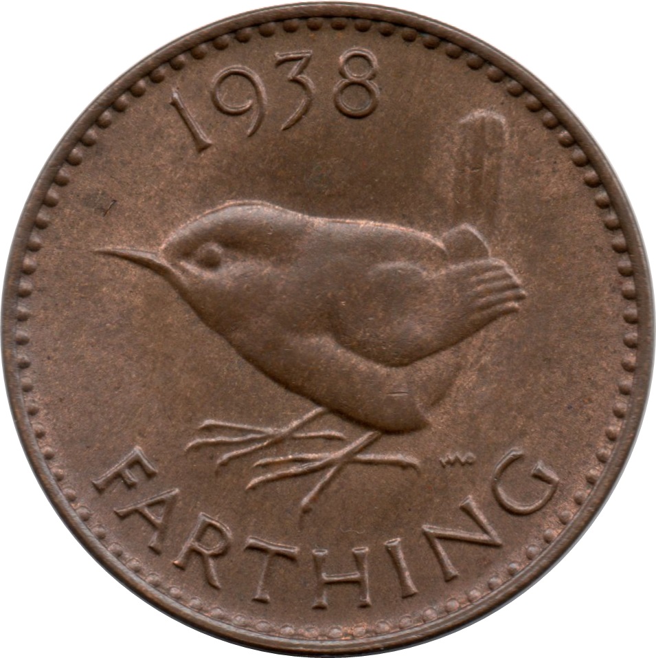 1 Farthing - George VI with 'IND:IMP' reverse