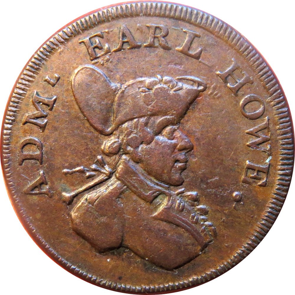 1 Farthing Hampshire - Southampton / Admiral Earl Howe obverse