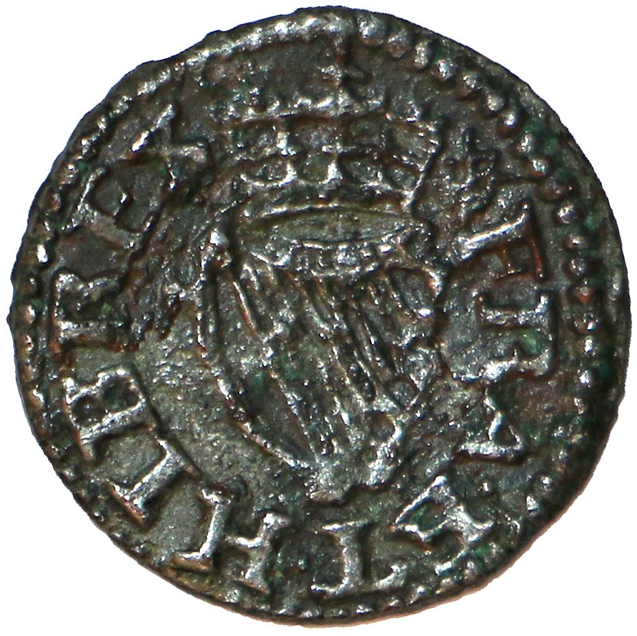 1 Farthing - James I Harington issue; type 1a reverse