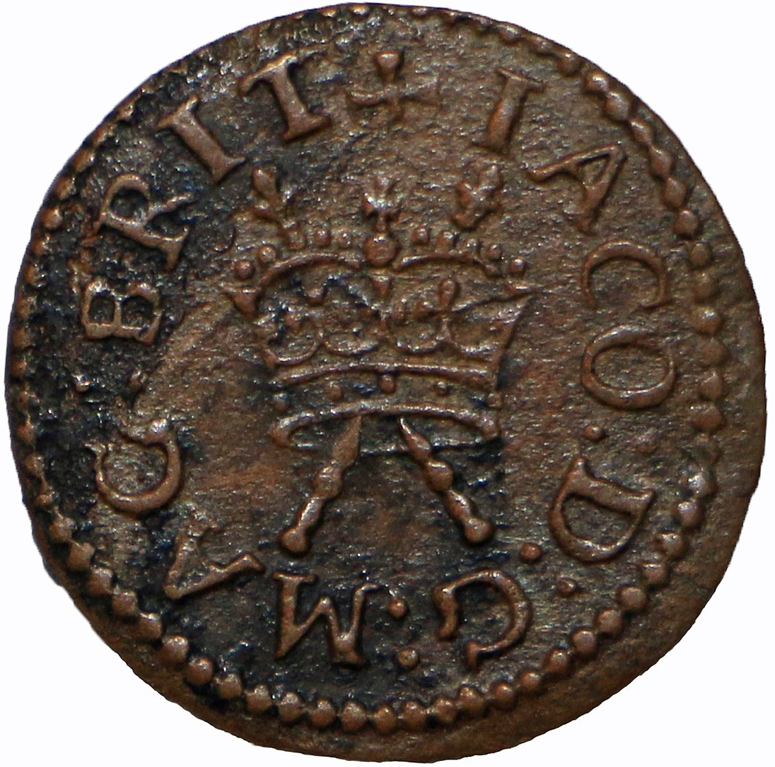 1 Farthing - James I Lennox issue; type 3 obverse