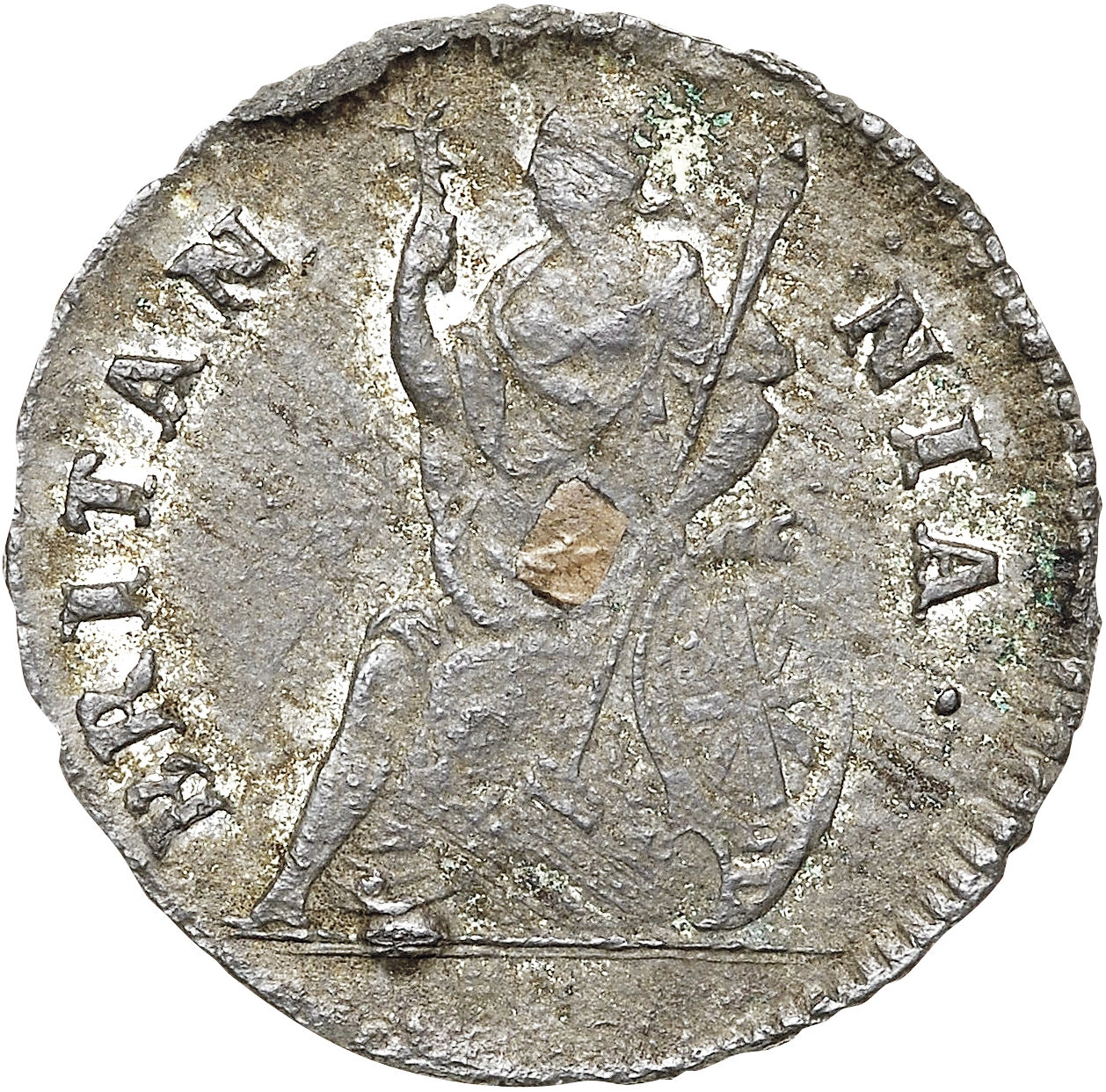 1 Farthing - James II 1st type