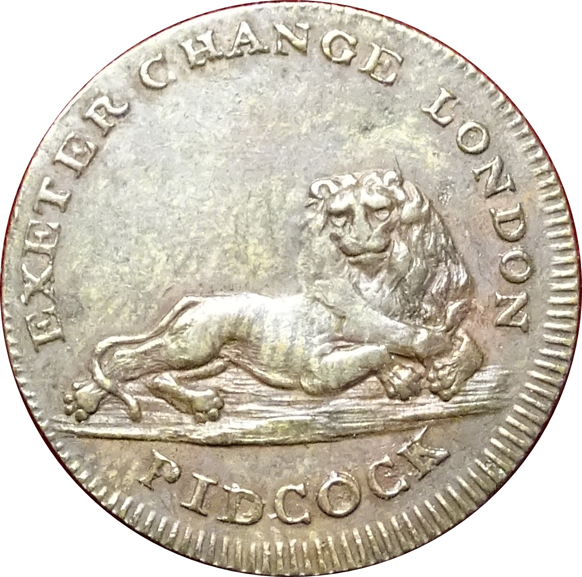1 Farthing Middlesex - Pidcock / Exeter Change obverse