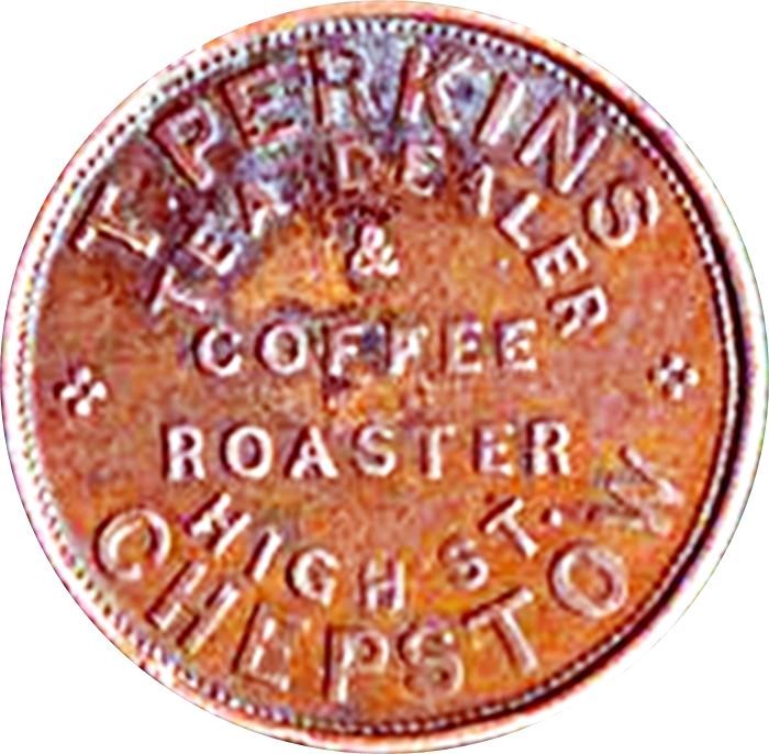 1 Farthing Monmouthshire - Chepstow / T. Perkins reverse