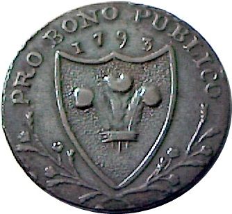 1 Farthing North Wales reverse