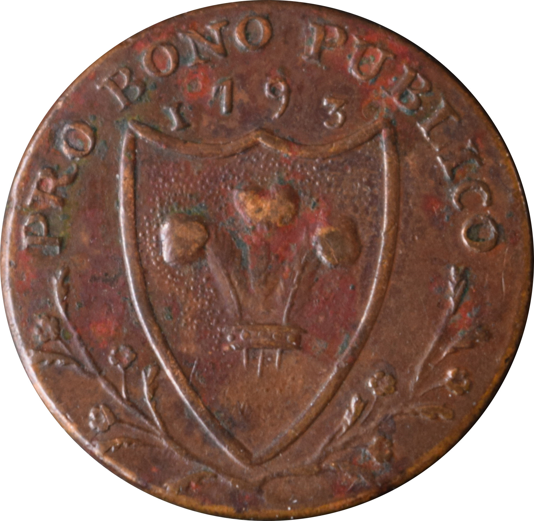 1 Farthing North Wales; "PRO BONO PUBLICO" reverse