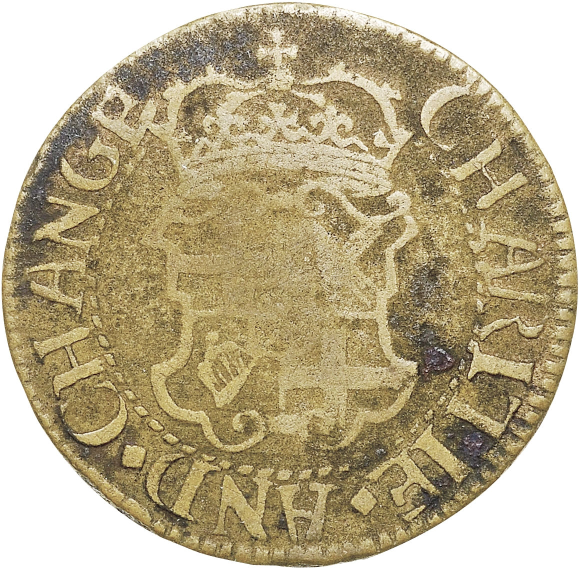 1 Farthing - Oliver Cromwell reverse