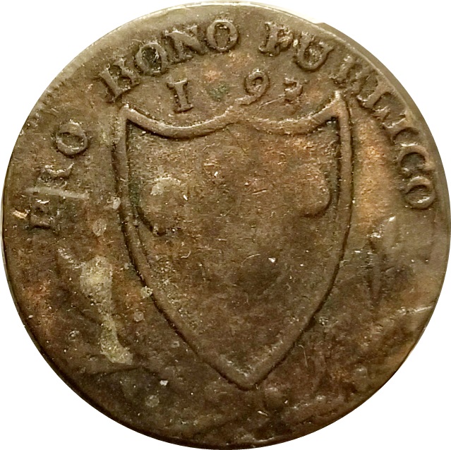 1 Farthing Pembrokeshire - St. Davids reverse