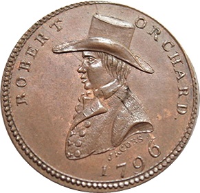 1 Farthing Robert Orchard obverse