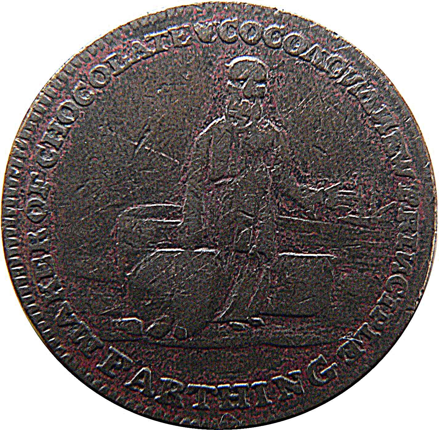 1 Farthing Robert Orchard obverse
