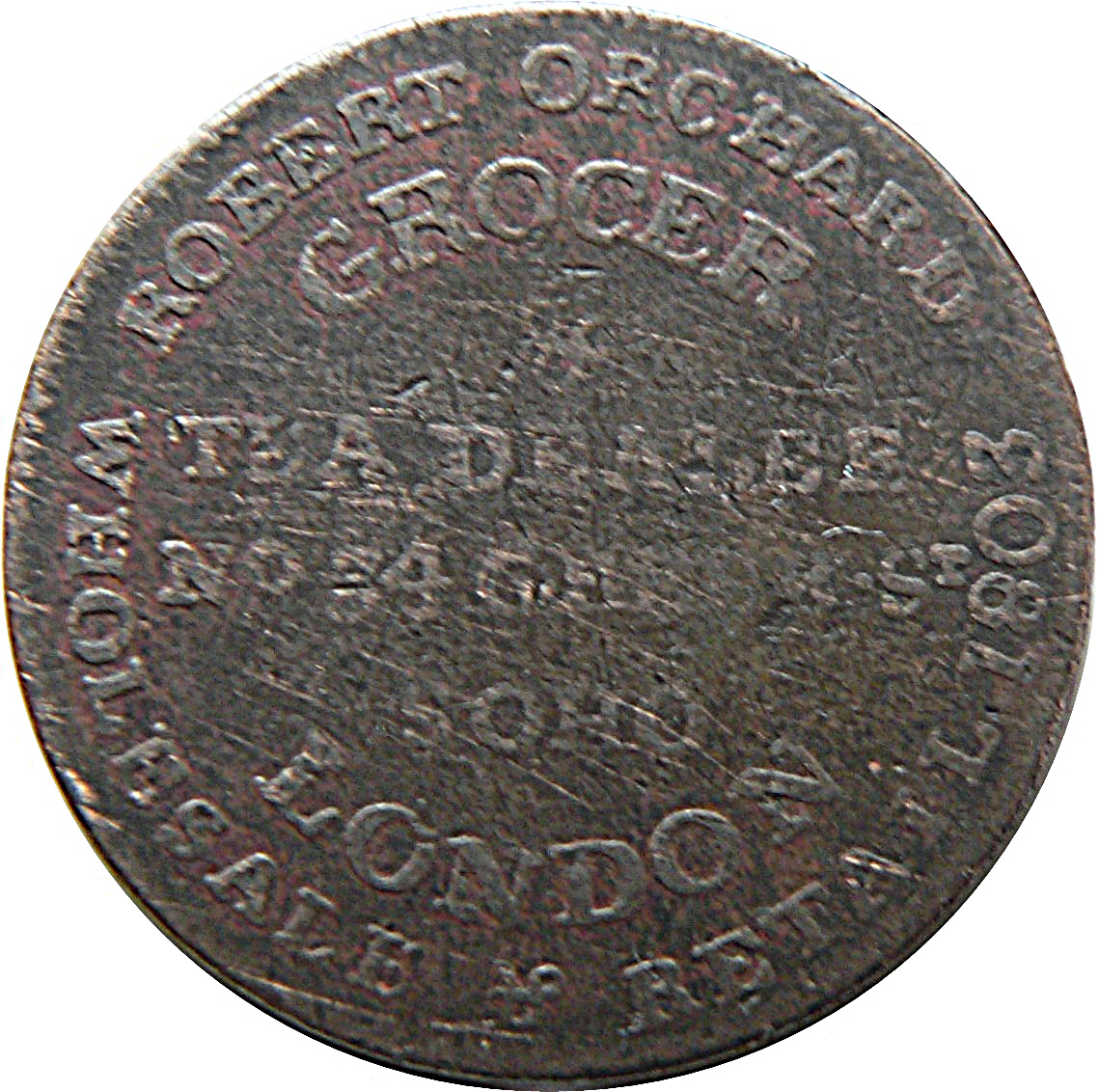1 Farthing Robert Orchard reverse