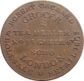 1 Farthing Robert Orchard obverse