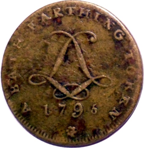 1 Farthing Somerset - Bath / M. Lambe and Son reverse