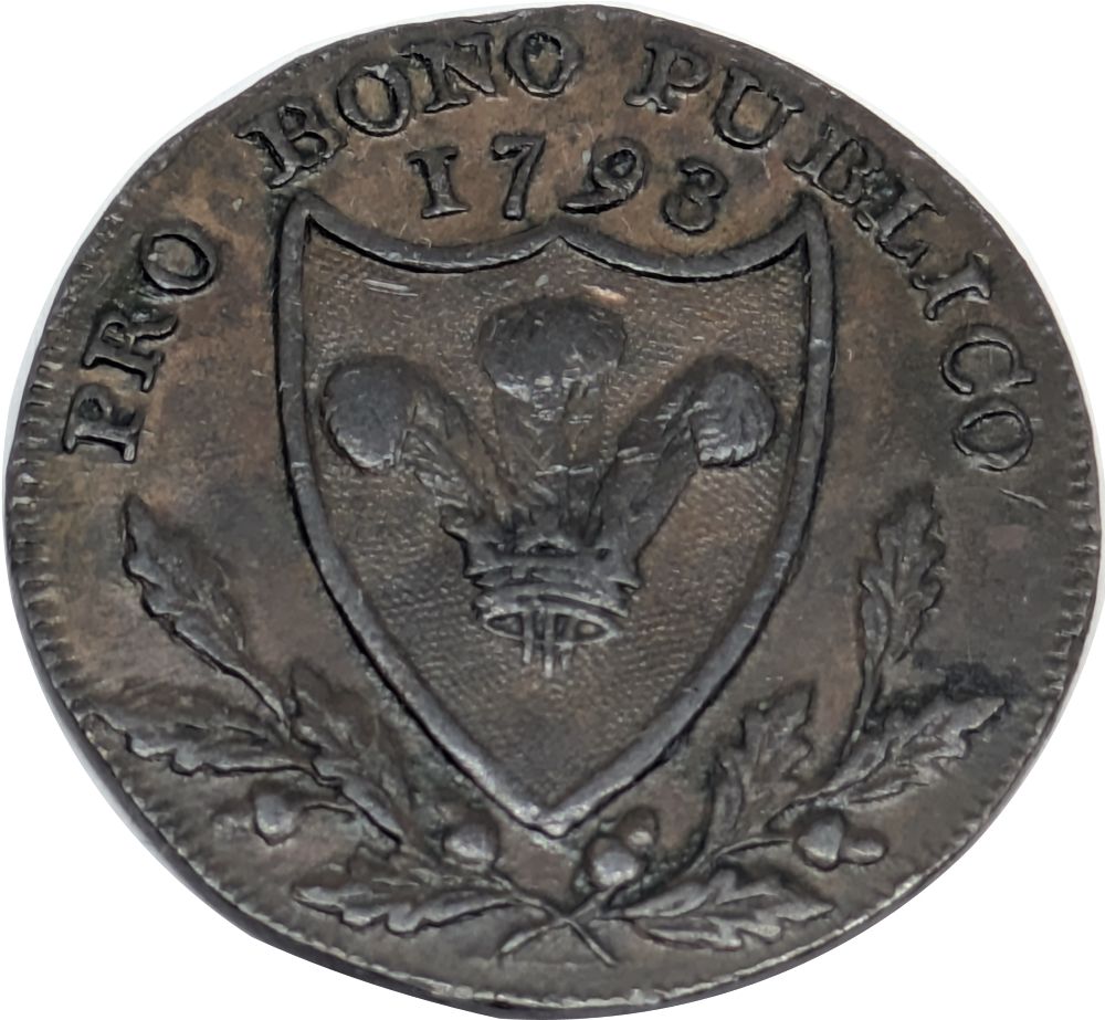 1 Farthing South Wales reverse