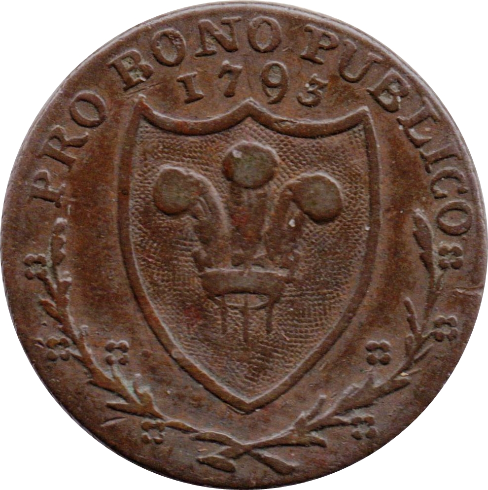 1 Farthing South Wales; "PRO BONO PUBLICO" reverse