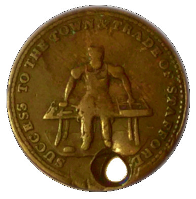 1 Farthing - T. Hill General Dealer reverse