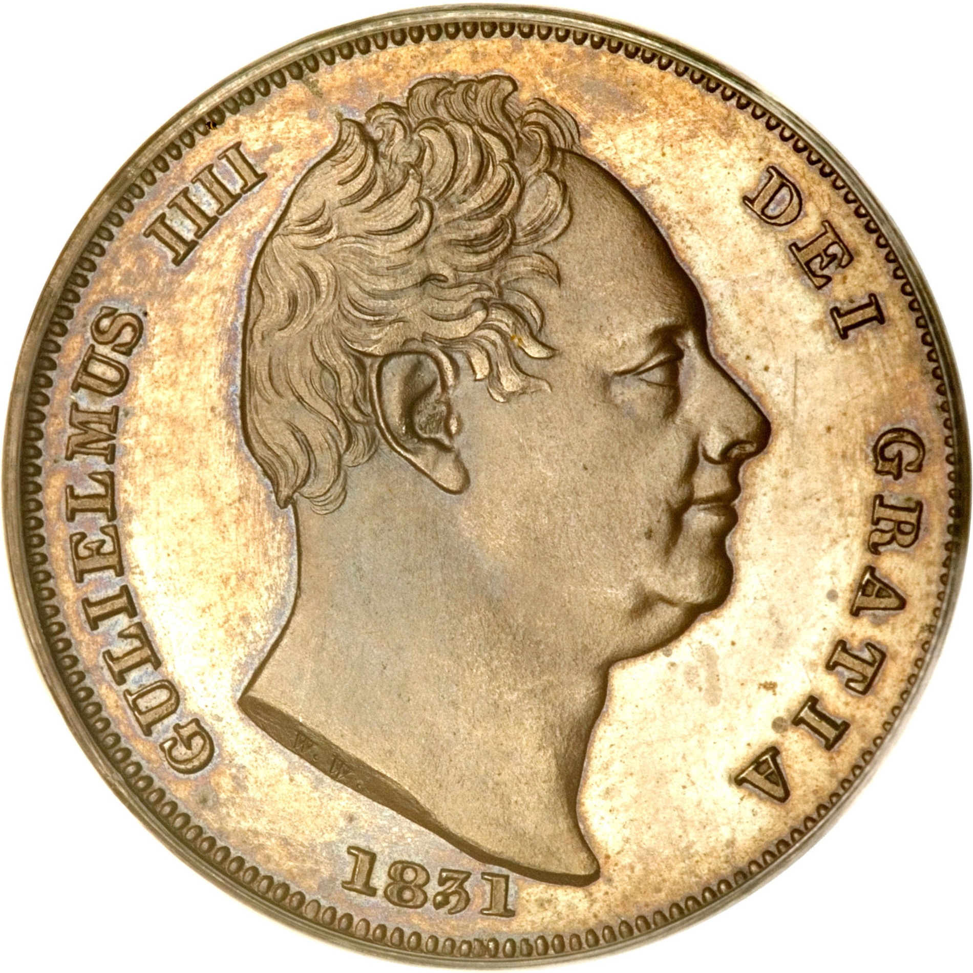 1 Farthing - William IV obverse