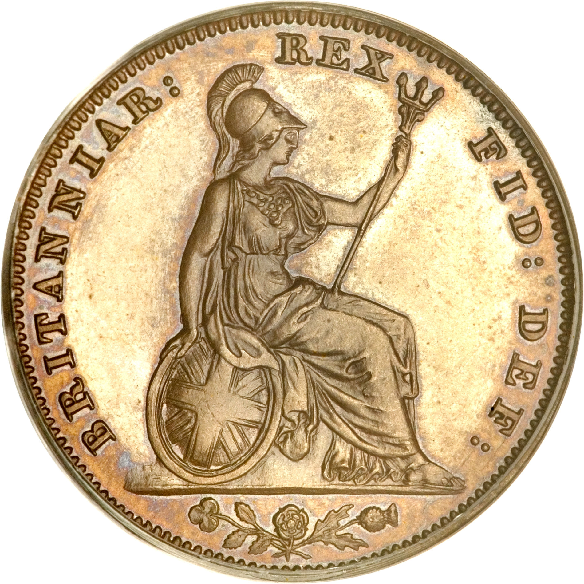 1 Farthing - William IV reverse